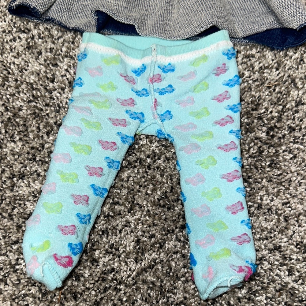 Adorable Female Twin Doll 2 pc Dress Set - Picture 13 of 15